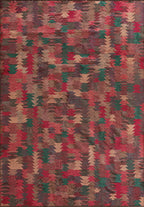 Clan Light Coral - Fuchsia Rug