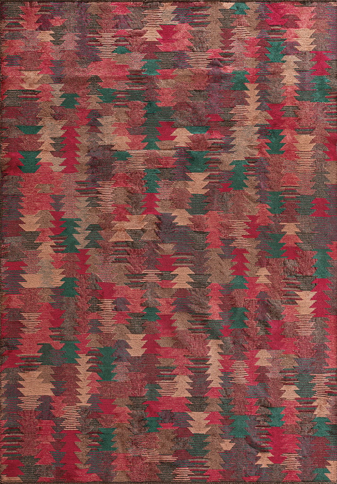 Clan Light Coral - Fuchsia Rug