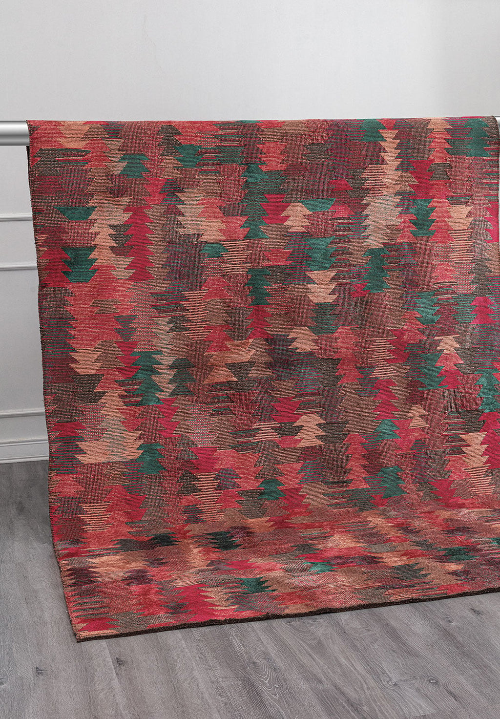Clan Light Coral - Fuchsia Rug