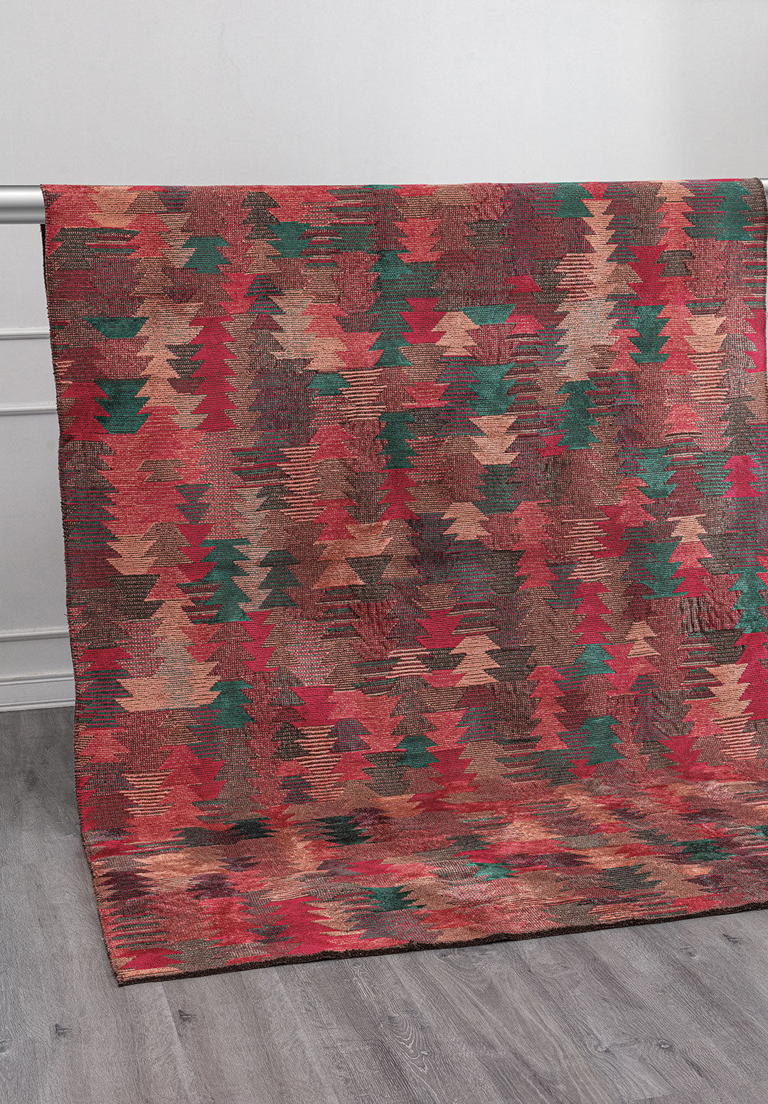 Clan Light Coral - Fuchsia Rug