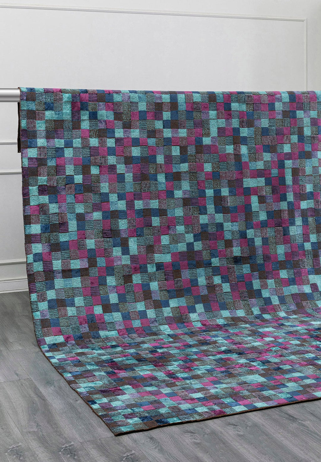 Tessell Purple - Turquoise Rug
