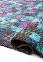 Tessell Purple - Turquoise Rug