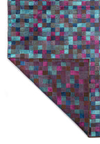Tessell Purple - Turquoise Rug