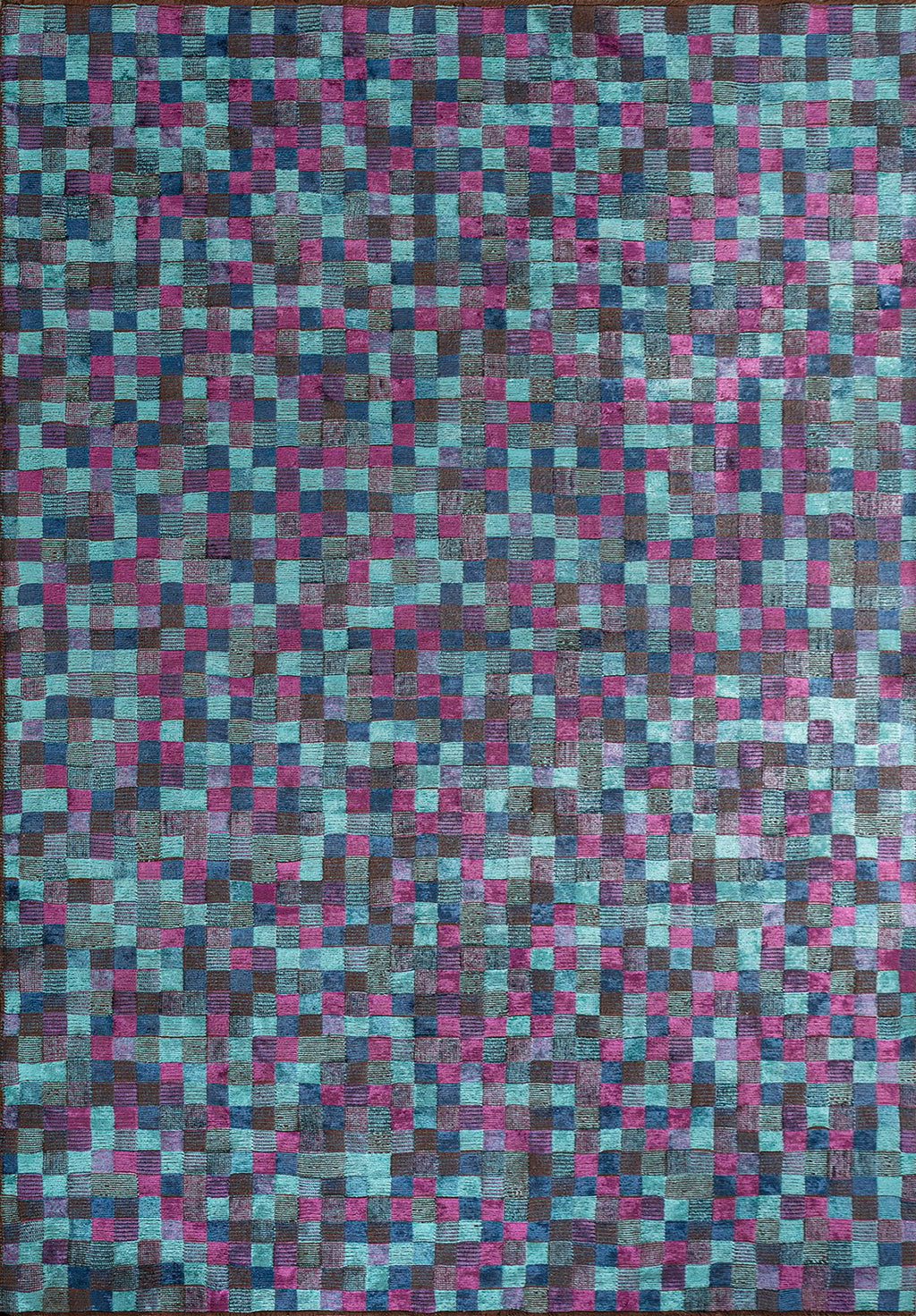 Tessell Purple - Turquoise Rug