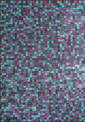 Tessell Purple - Turquoise Rug
