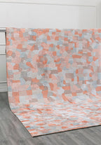 Dune Light Coral - Ice Blue Rug