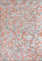 Dune Light Coral - Ice Blue Rug