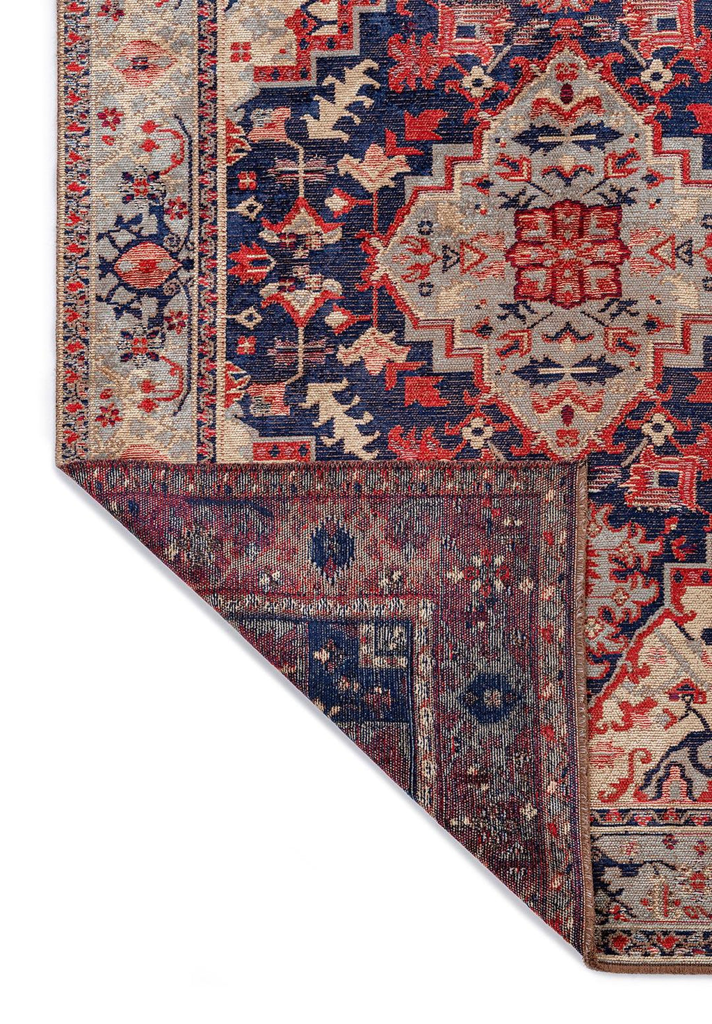 Alcasar Beige - Red Rug