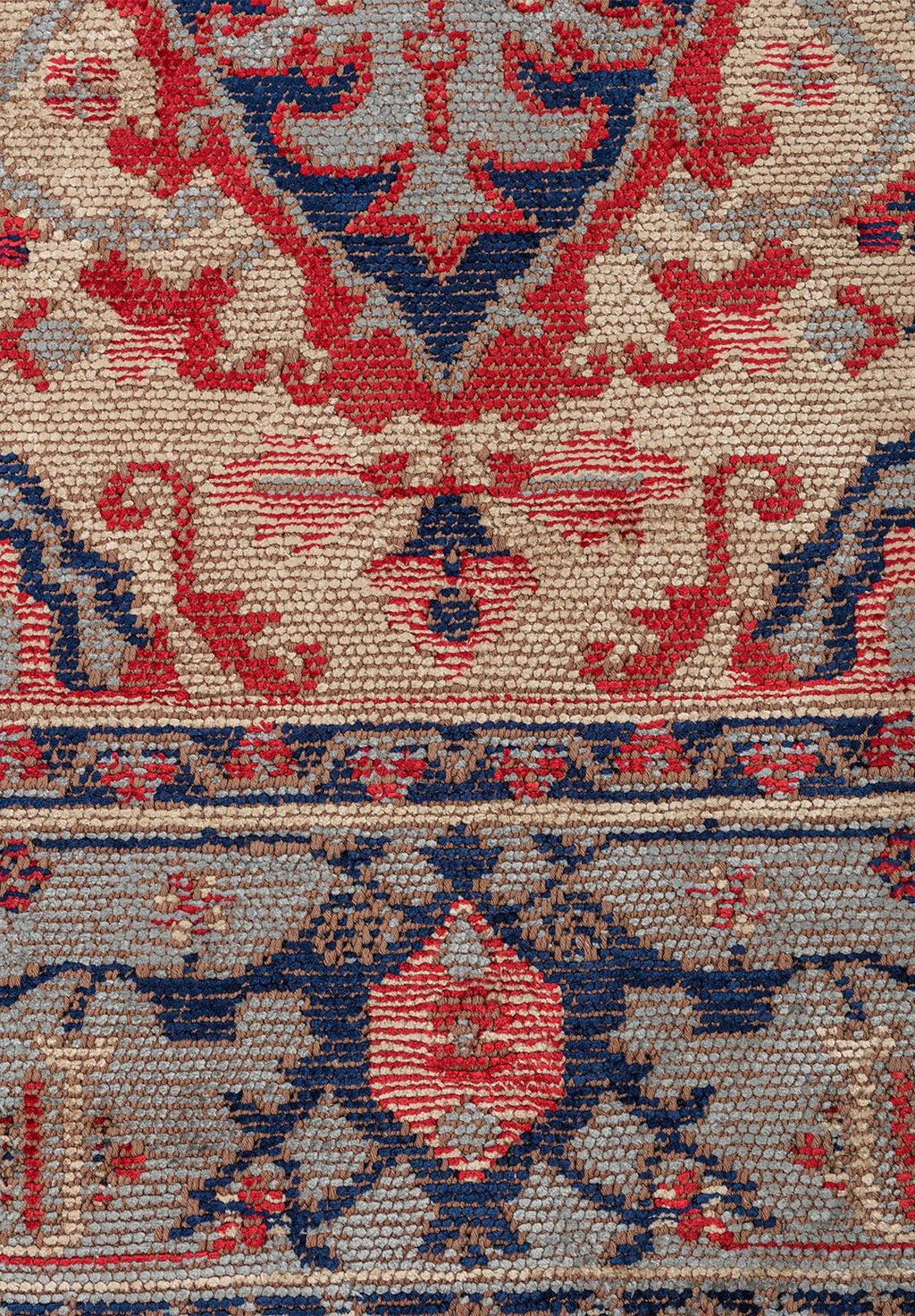 Alcasar Beige - Red Rug