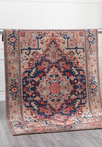 Alcasar Beige - Red Rug
