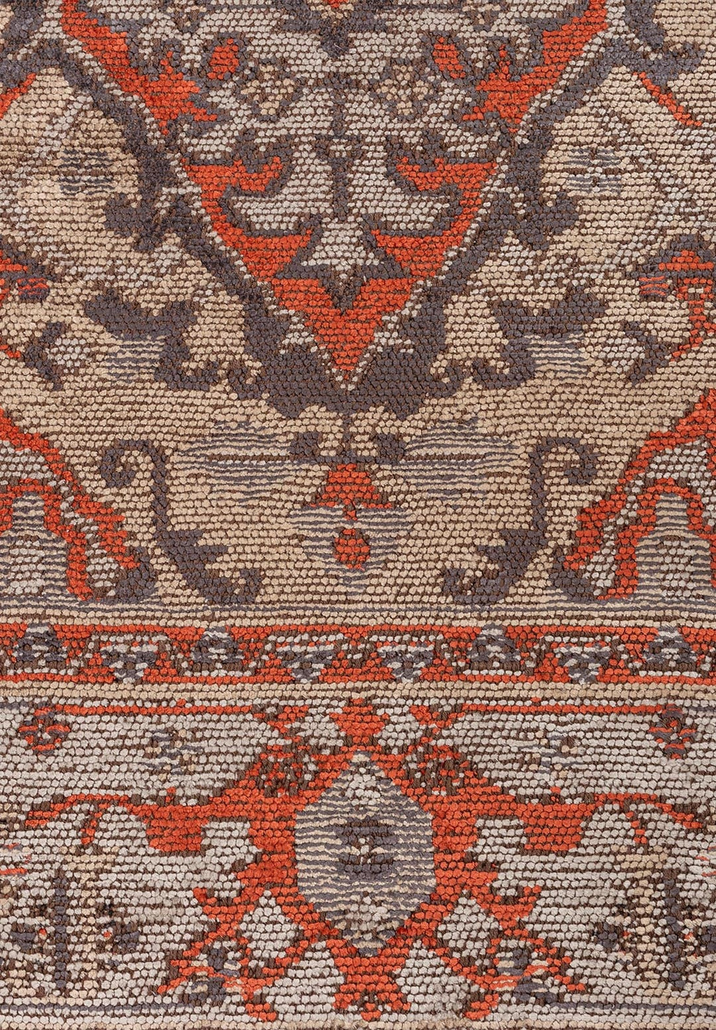 Alcasar Beige - Dark Terra Rug