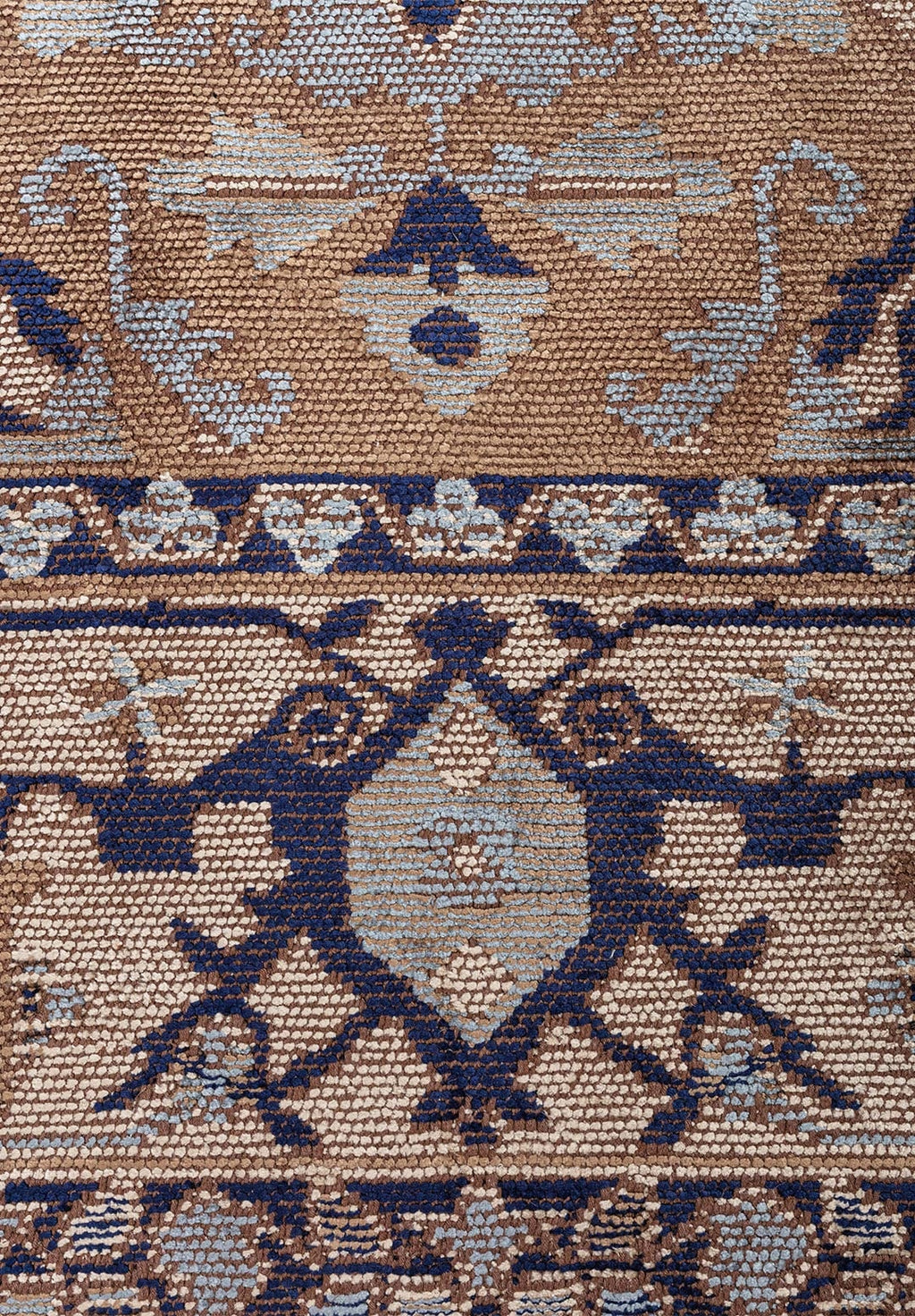 Alcasar Beige - Blue Rug