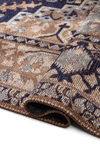 Alcasar Beige - Blue Rug
