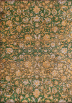 Ornella Gold - Forest Green Rug