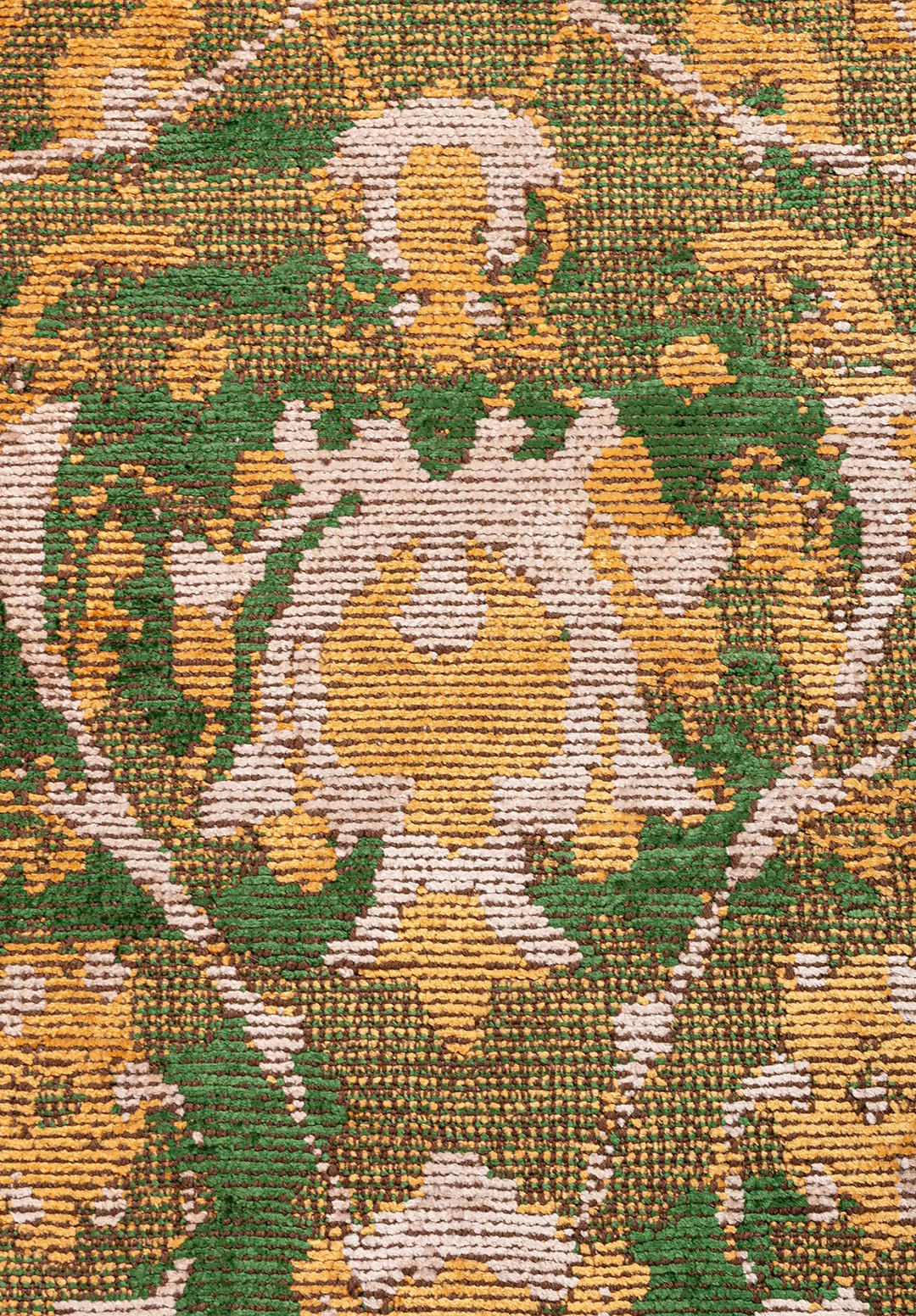 Ornella Gold - Forest Green Rug