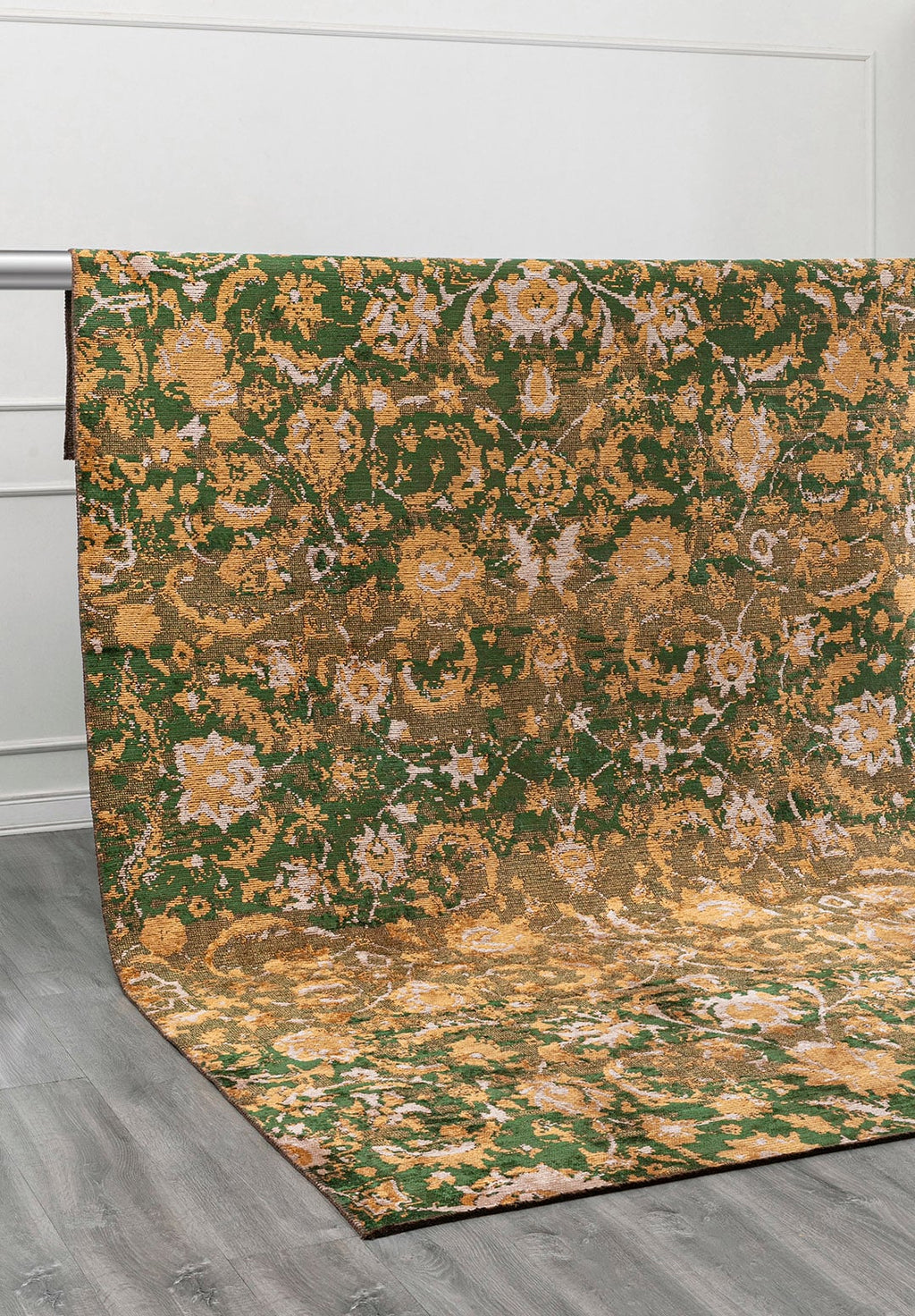 Ornella Gold - Forest Green Rug