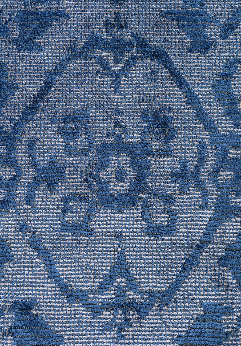 Fable Light Grey - Navy Blue Rug