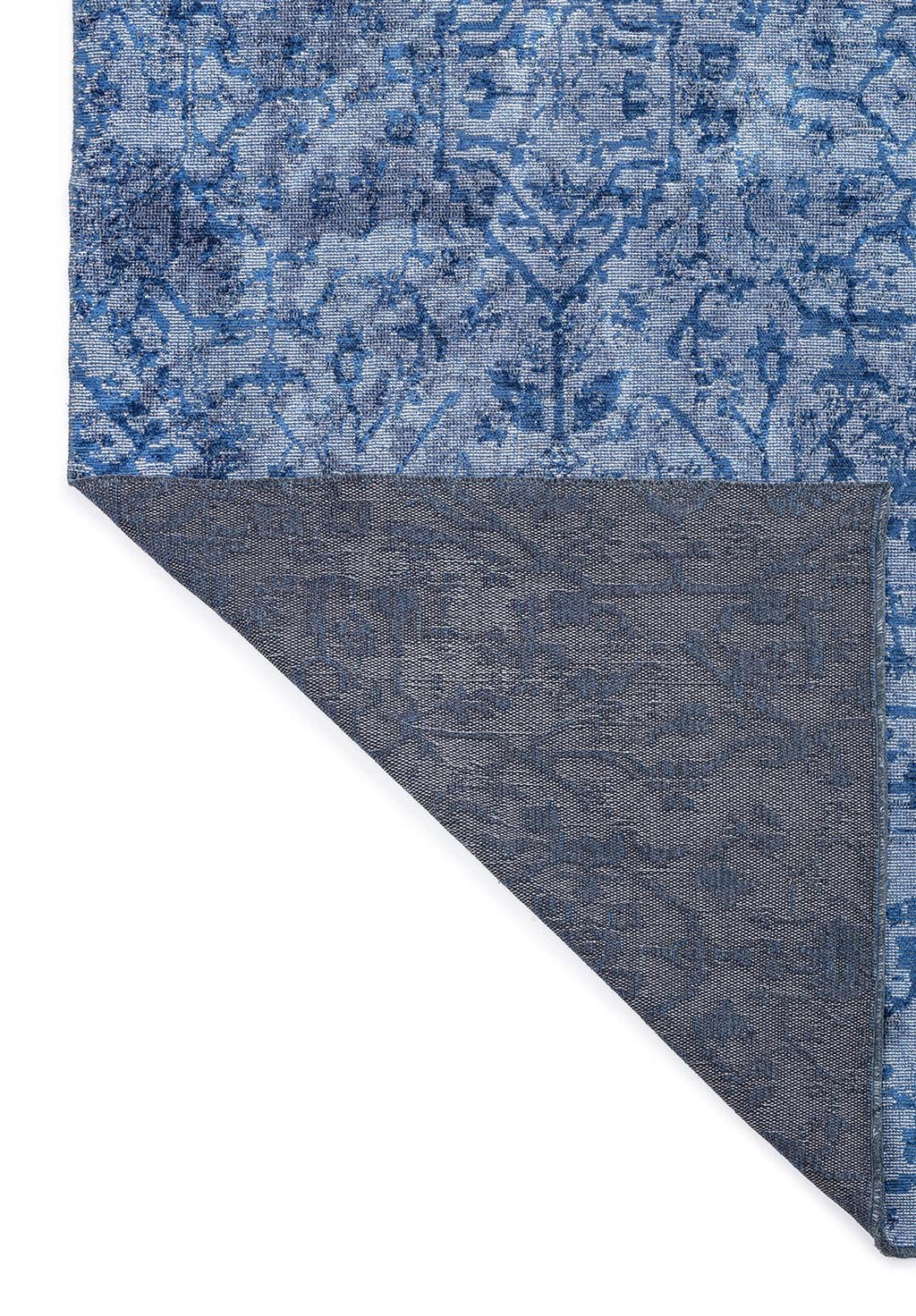 Fable Light Grey - Navy Blue Rug