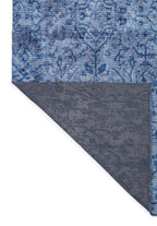 Fable Light Grey - Navy Blue Rug