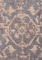 Fable Navy Blue - Beige Rug