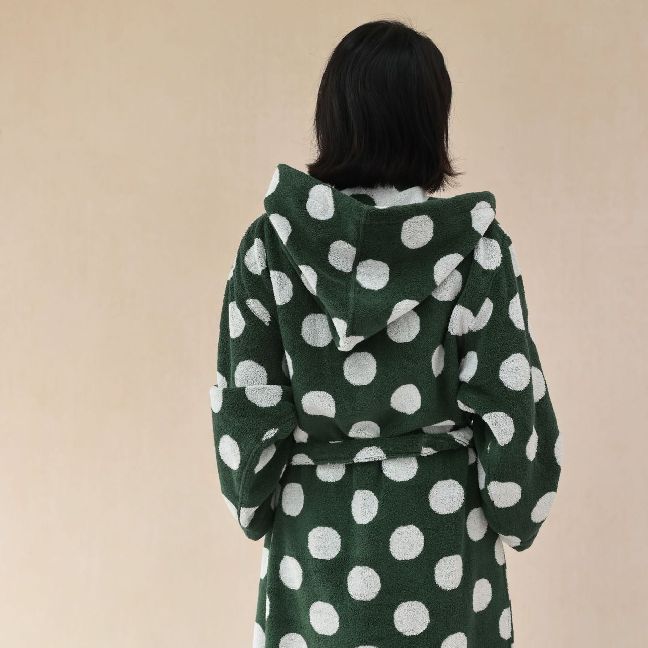 Vintage Polka Dots Bathrobe Unisex Collection