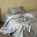 Parisian Misty Ruffle Bedding Set