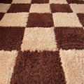 Fluffy Puzzle Tile Set - Warm Cocoa