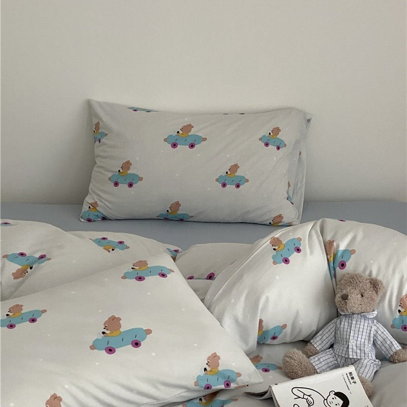 Floor It Puppy Bedding Set