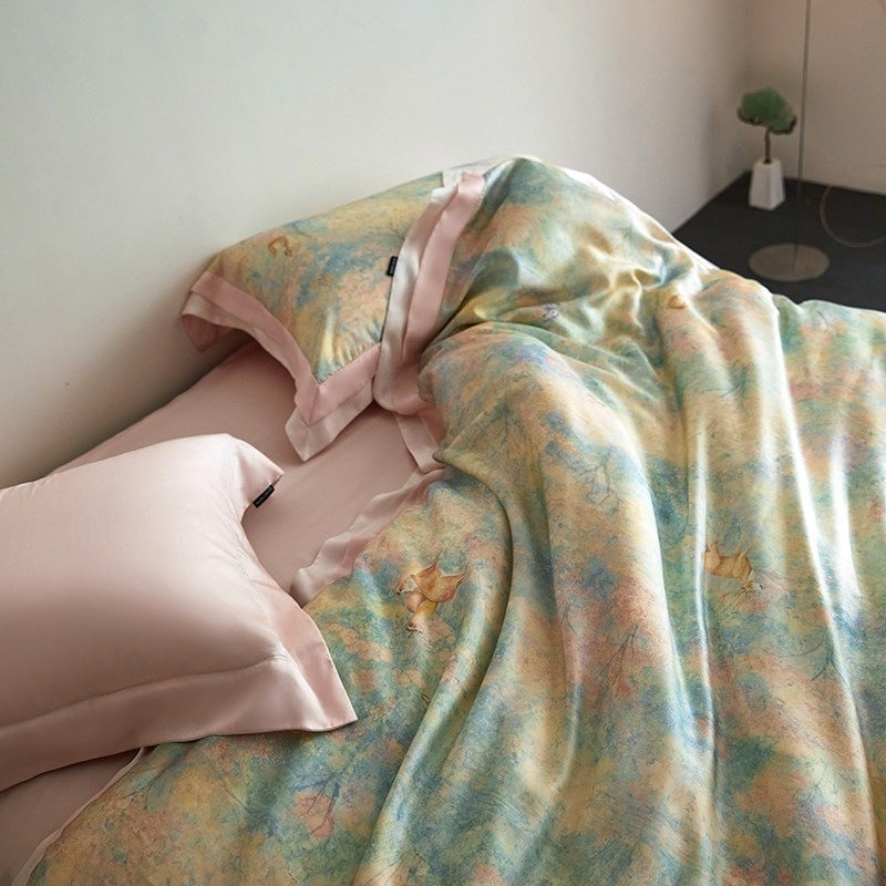 Monet Garden Lyocell Bedding Set