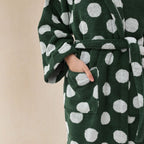 Vintage Polka Dots Bathrobe Unisex Collection