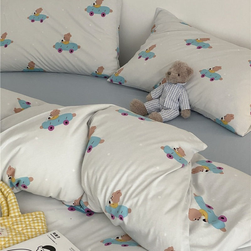 Floor It Puppy Bedding Set