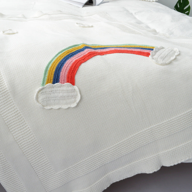 Rainbow Cuddle  Blanket