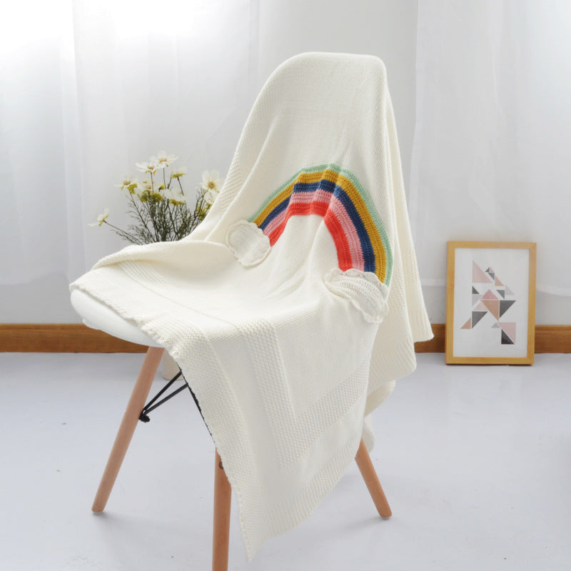 Rainbow Cuddle  Blanket