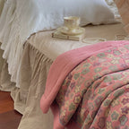 Barbie Garden Summer Quilted Blanket