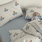 Floor It Puppy Bedding Set