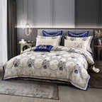 Gazaneya Oriental Jacquard Embroidered Luxury Bedding Set