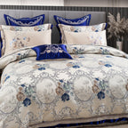 Gazaneya Oriental Jacquard Embroidered Luxury Bedding Set