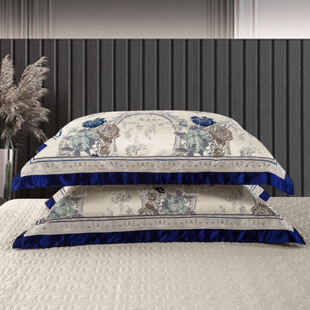 Gazaneya Oriental Jacquard Embroidered Luxury Bedding Set
