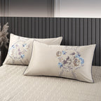 Gazaneya Oriental Jacquard Embroidered Luxury Bedding Set