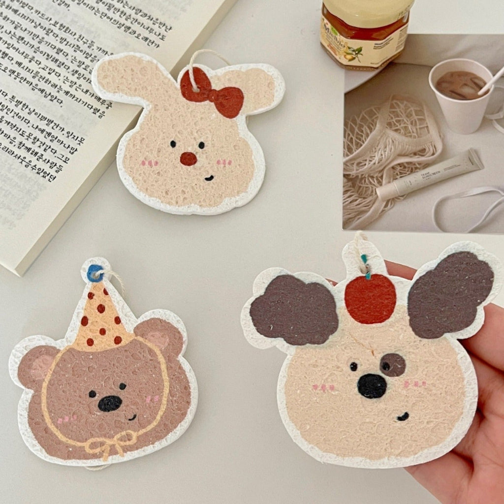 Floppy Ear Dish Sponge Set