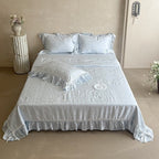Vivian Bow Jacquard Bedding Set