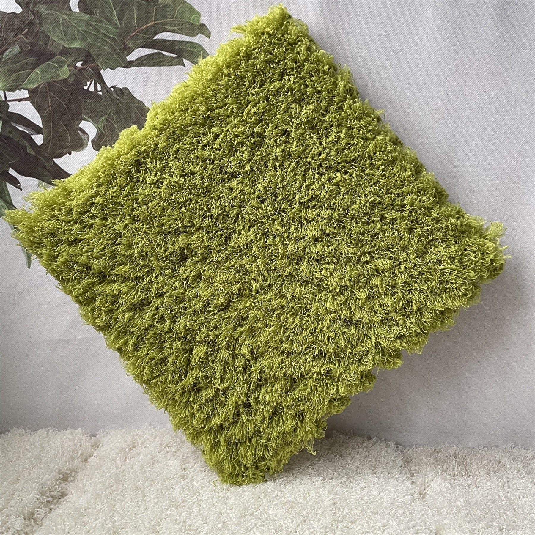 Fluffy Puzzle Tile Set - Watermelon Pop