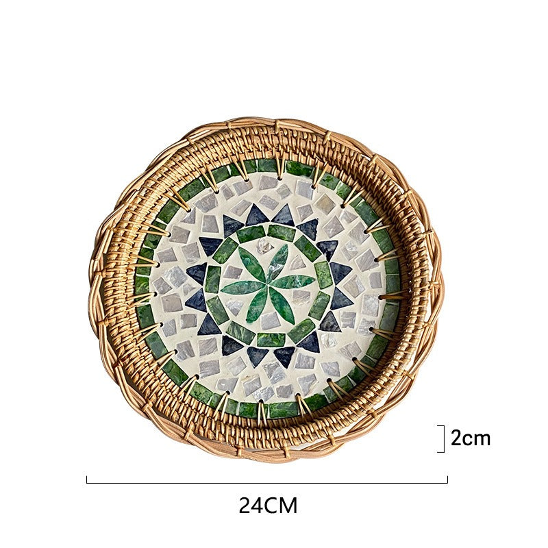 Garland Rattan Shell Tray