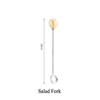 Cute Ball Long Cutlery