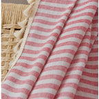 Beach Villa Striped Curtain