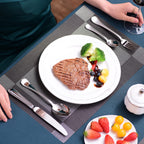 Selena Silver Luxury Stainless Steel Cutlery Set