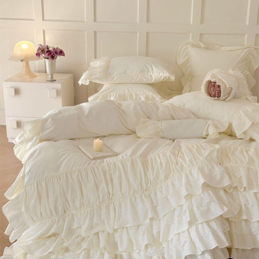 Chateau Ruffle Bedding Set - FINAL SALE
