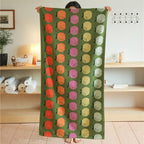 Clementine Dot Towel