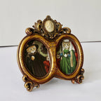 Ornate Victorian Dual Photo Frame