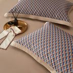 Marcella Chevron Printed Luxury Egyptian Cotton Bedding Set